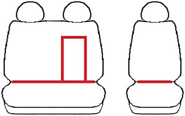 Viva Housses de siège sur mesure et tapis de sol en caoutchouc compatibles avec Citroën Jumper à partir de 2016 – Un ensemble - Poukt
