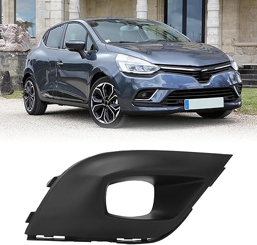 Couvre-feu de brouillard avant de pare-chocs Corrette fiable Visibilité améliorée Visibilité Construction robuste Installation facile pour Clio IV B98 2016 à 2019 (Gauche: 261A36157R) - Poukt