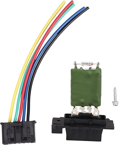 Sirxlevcy RéSistance de Ventilateur de Ventilateur de Moteur de Chauffage avec Faisceau de Prise de RéParation de Câblage pour 13248240 77364061 - Poukt