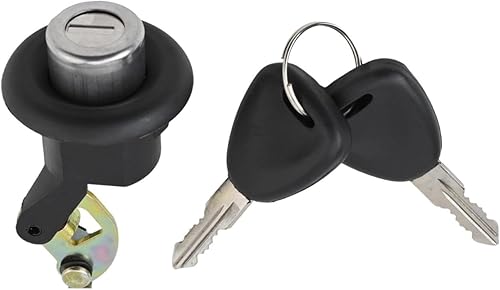 Kit complet de remplacement de serrure de coffre arrière et jeu de clés doubles pour véhicules Select pour Dacia (pour Logan/Sandero/pour Duster) - Poukt