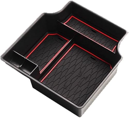 TATARENGS Boîte À Gants Rangement Compatible avec Land for Rover pour Discovery 5 2017 2018 2019 2020 Intérieur De La Voiture Console Centrale Boîte De Rangement Accoudoir Boîte De Rangement - Poukt