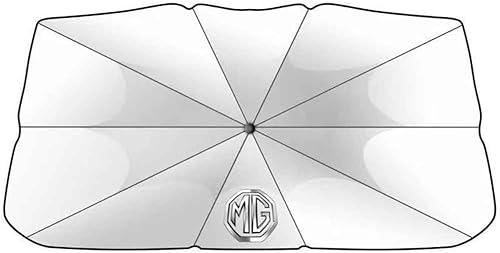 WYHHL Voiture Pare-Soleil de Pare-Brise pour MG MG3 Full Hybrid 2024 2025, Pliable Pare Brise Avant Parapluie UV Protection Accessoire - Poukt