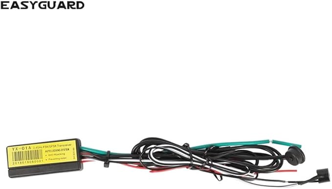 EASYGUARD IM001 Système de sécurité sans fil RFID 2,4 GHz, système d'immobilisation de voiture avec verrouillage ou déverrouillage automatique du moteur, système antidétournement et antivol DC 12 V - Poukt