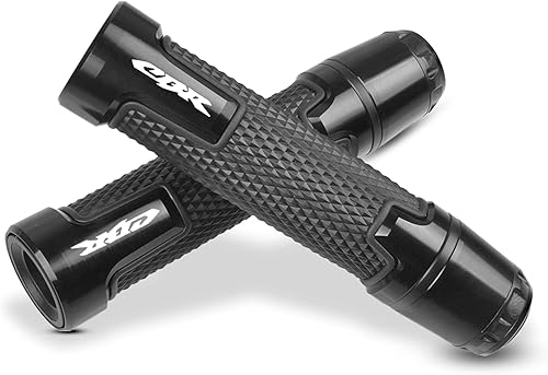 Poignées de guidon Powersports en aluminium CNC de 7/8 '' 22 mm avec extrémité de préhension adaptées pour CBR500 CBR1000RR CBR1100XX CBR125 CBR250 CBR300R CBR400RR CBR450SR CBR600RR CBR600F CBR9000RR - Poukt