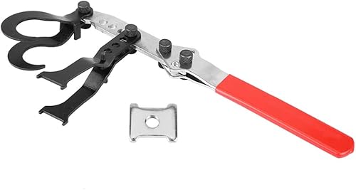 Yctze pour valve spring compressor Compresseur de Ressort Acier Noir Argent Rouge Culasse Soupape Compresseur de Ressort Joint de Tige Outil de Remplacement pour Moteurs OHV OHC - Poukt