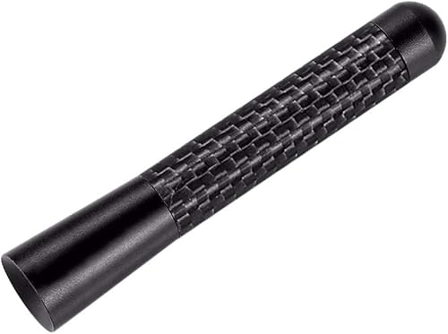 Antenne De Voiture, Antenne De Toit De Voiture Radio en Fiber De Carbone Compatible avec Ford Fiesta Focus Peugeot Citroen Noir Taille Unique - Poukt