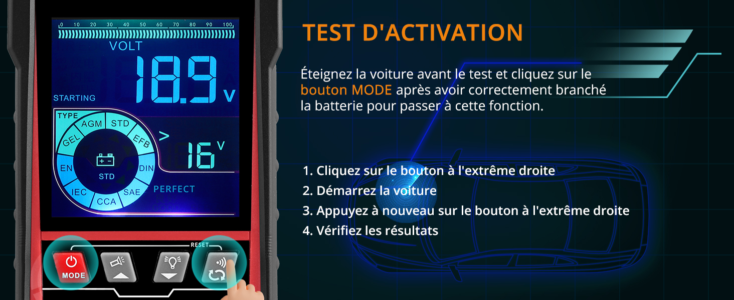 Testeur de Batterie