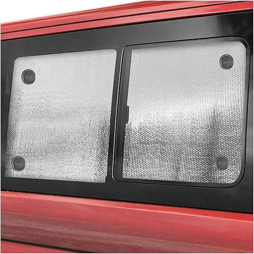 Pare-Soleil Voiture Pare-Soleil pour Pare-Brise De Voiture Ensemble De 2 Pièces pour VW T5 Transporter Pare-Brise Thermique Interne Accessoires Extérieurs Latéraux Pare Soleil - Poukt