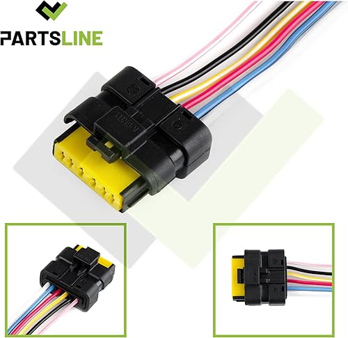 Partsline Kit réparation connectique pour module temic de lève-vitre compatible avec Clio 3, Espace 4, Grand Scénic 2, Laguna 2, Modus, Scénic 2 PIA 0675 440726 - Poukt