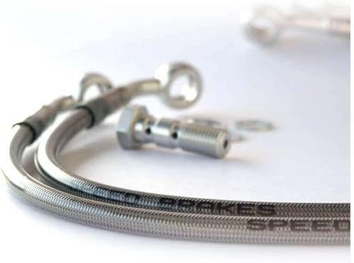 Compatible avec/Remplacement pour 1400 ZZR / 1400 GTR - DURITE AVIATION EMBRAYAGE INOX/ALU / 3011014 - Poukt