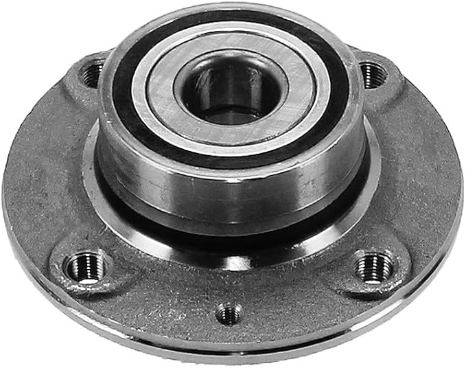 BESTPRICE 2x moyeu de roue arrière jeu de roulements de roue, Compatible avec CITROËN C4 Coupe (LA_), C4 I (LC_), C4 I Stufenheck,PEUGEOT 307 (3A/C), 307 Break (3E), 307 CC (3B), 307 SW (3H) - Poukt