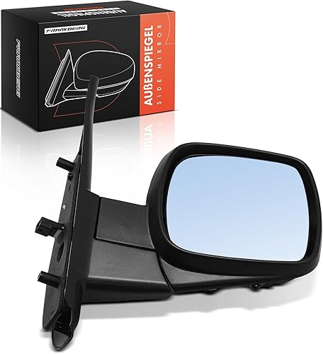 Frankberg Rétroviseur extérieur électrique droit 7 broches & chauffant et capteur de température compatible avec Kangoo Be Bop KW0/1 2009-2012 Replace# 51000050915 - Poukt