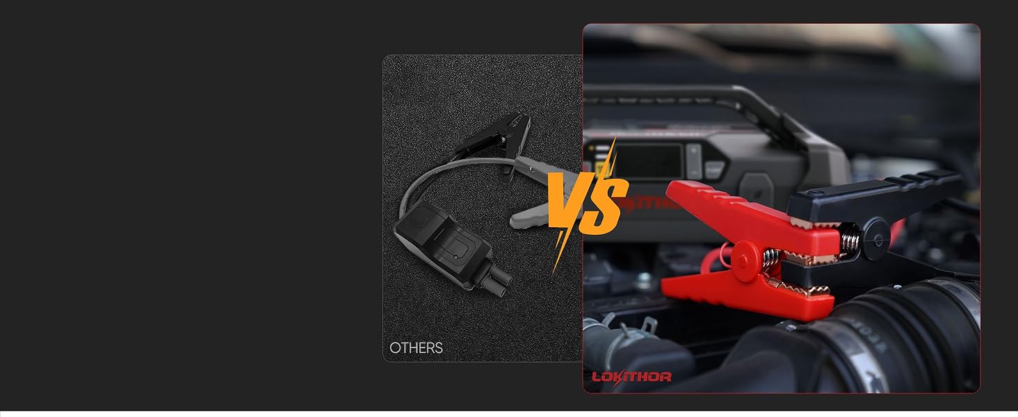 LOKITHOR Booster Batterie Voiture avec Compresseur