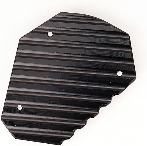 GAHQMSDG Coussin De Béquille Latérale Extension De Béquille Latérale CNC pour Moto MT07 MT-07 2014-2025 2024 2023(Black) - Poukt