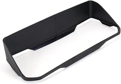 ZAPYVET for BMW, R1250RT K1600GTL K1600B K1600GT écran de Couverture d'instrument de Moto Pare-Soleil visière TFT 10.25 Pouces Bouclier Anti-éblouissement Cadre de Compteur de Moto - Poukt