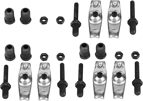 Cikonielf 3 Ensembles de culbuteurs de soupape Ensemble Accessoires d'extrémité de Cylindre de générateur d'essence de Fer de pour GX390/GX420 5KW - Poukt