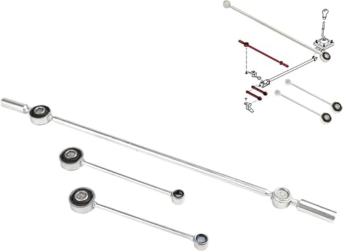 biellette boite de vitesse 206 Kit Tringlerie de Vitesse DawlQawwi Compatibilité Peugeot 206/207 & Citroën C2 – Codes OE : 2454F2 2454G5 245282 245291 - Poukt