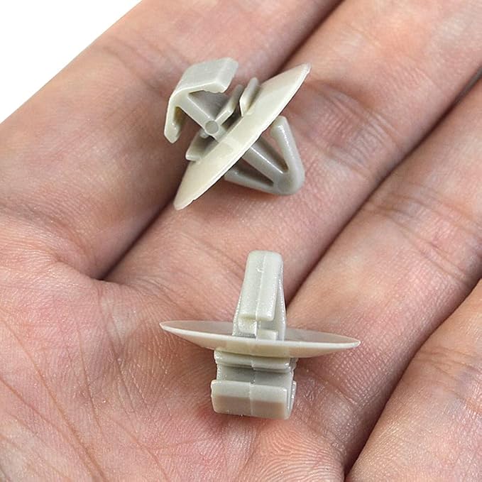 Lot de 50 clips en plastique pour moulures de porte latérale pour Opel Vivaro/Renault - Poukt