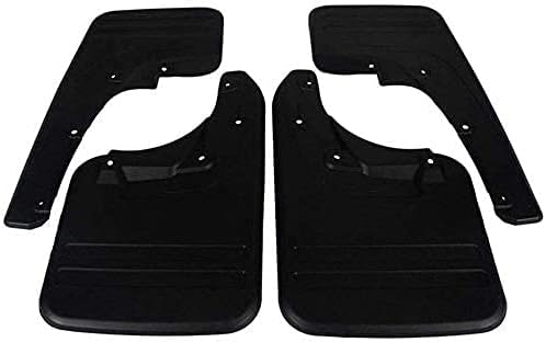4 pièces voiture Garde-boue pour TOYOTA HILUX/VIGO KUN25 KUN26 2005-2014 2006 2007 2008 2009 2010 2011 2012 2013, Avant Arrière Bavettes Modification Voiture avec Vis Fixation Accessoires - Poukt