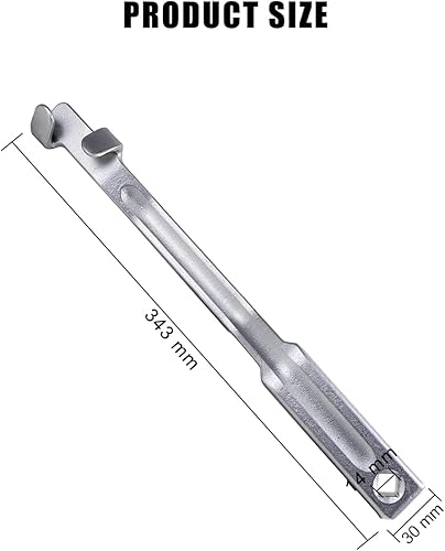 CGEAMDY Rallonge-Clé Barre, Outil Rallonge-Clé Molette, Clé Dynamométrique Acier Inoxydable, Rallonge Clé Dynamométrique Acier Inoxydable, Clé Dynamométrique Acier Inoxydable Outils Pour Mécaniciens - Poukt