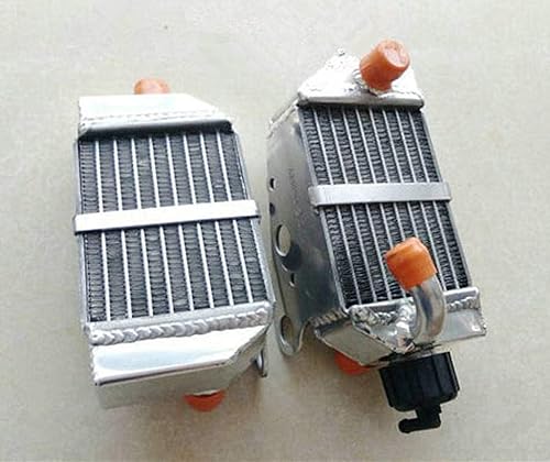 GPI RACING Gauche + droite compatible avec radiateur en aluminium KTM 50 SX/SXS MINI 50cc/49cc 2012-2017 2013 2014 2015 2016 - Poukt
