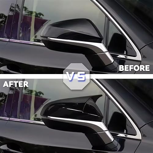 BSWRTH Coques Rétroviseurs Auto Compatible avec Lexus pour RX 200t 330 300 350 450 2016 2017 2018 2019 Capuchons De Rétroviseur en Fibre De Carbone Accessoires De Pièces Automobiles - Poukt