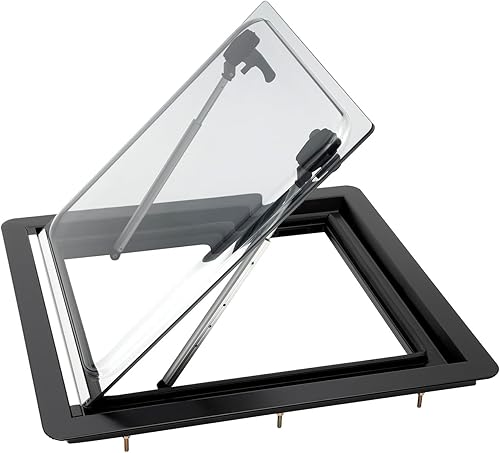 Fenetre Camping Car,FenêTre LatéRale TeintéE Pour Caravane,450 X 500 Mm Lanterneau Camping Car,FenêTres Pour Camping-Car,Fenetre Caravane - Poukt