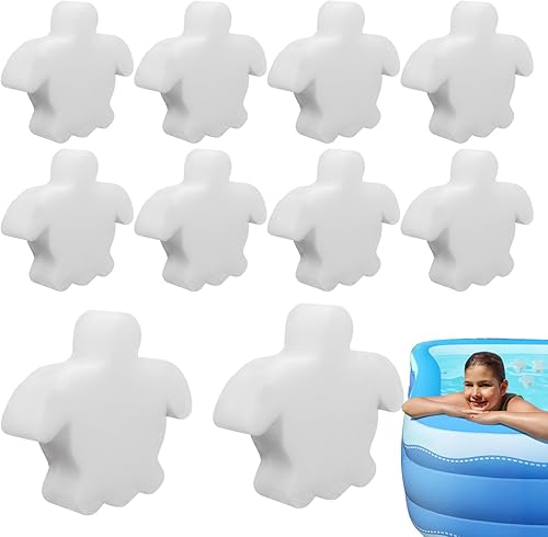 Pool Scum Sponge, Turtle Oil Absorber, 4.53x1.18 inches Sturdy Cleaning Pads Accessories, Remover Scrubber for Spa, Vacuum, Patio, Garden, Lawn, Winter Maintenance - Poukt