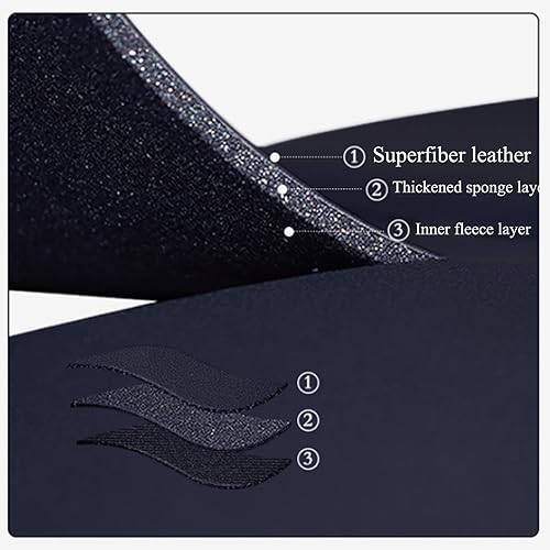 REROM 2PCS Tapis de Protection Arrière pour Siège de Voiture pour Cupra Ateca/Born/Formentor/Leon/TCR/E-TCR, Enfants Housse de Coussin de Voiture Tapis de Protection,- Black - Poukt