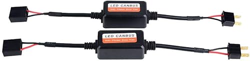 EBTOOLS pour boitier anti erreur h7 pour canbus h7 2 Pcs LED Decoder Adaptor, Voiture LED Canbus Dispositif de décodeur de phares Phare Décodeur Radio Audio Anti-interférence Erreur Annulateur Filtre - Poukt