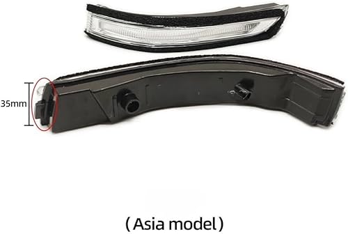Ylrng Clignotants rétroviseur latéral pour Kia pour KX5 pour Sportage 2016 2017 2018 Voiture LED Rétroviseur Latéral Clignotant Aile Porte Rétroviseur Répétiteur Indicateur(Asia Model) - Poukt