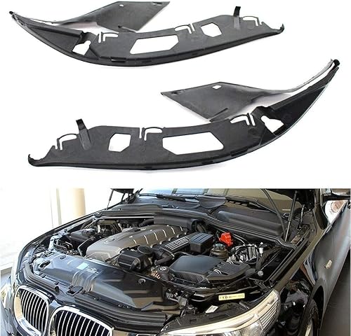 Oikabio Paire de joints de couvercle de lentille de phare supérieur L+R pour E60 Série 5 2004-2010 63126934511 63126934512 - Poukt