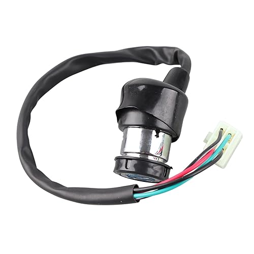 Assemblage de serrure d'allumage Aramox, serrure de commutateur d'allumage de moto avec clés adaptées pour CFmoto CF188 CF500 CF600 500cc 600cc - Poukt