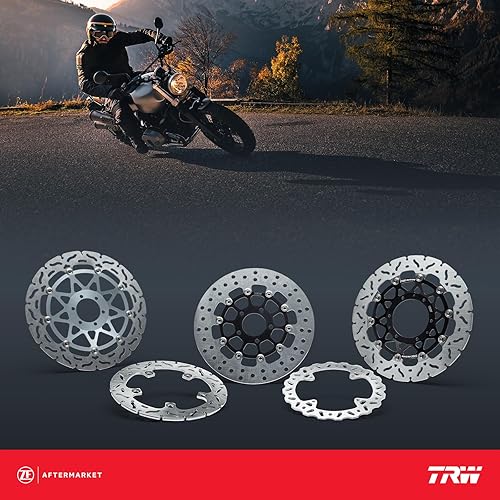 TRW MSW200 Disque de frein pour BMW Motorcycles K100 1983-1992 Essieu Avant et Autres Motos - Poukt