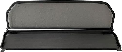 PureWind déflecteur d'air Compatible avec Porsche 911 Typ 996/997 modèle 1998-2012 (Noir) – Pare-Brise Universel avec Fermeture Rapide avec Sac - Poukt