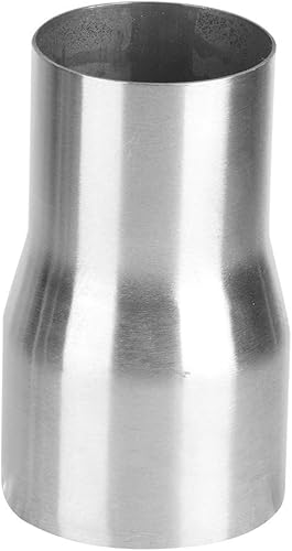 Adaptateur de tuyau d'échappement, Qiilu Adaptateur de tuyau d'échappement, pièce modifiée d'adaptateur de Tube de connecteur de tuyau d'échappement universel en acier inoxydable(63-76MM) - Poukt