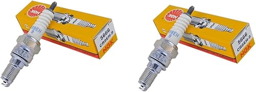 compatible avec/remplacement pour 125 VARADERO/SHADOW / 500 CB - LOT 2 BOUGIES NGK CR8EH-9 - Poukt