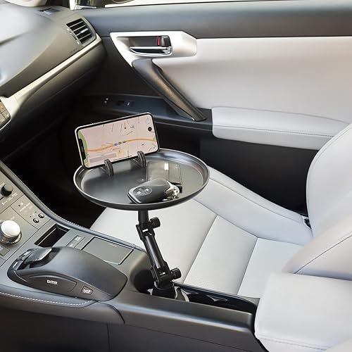 MidGard Support universel pour porte-gobelet de voiture avec support pour téléphone portable ou GPS - Poukt