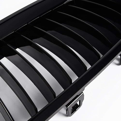 Grille de rechange noire brillante F30, capot avant en ABS pour 3 séries F30 F31 F35 2012-2017 - Poukt