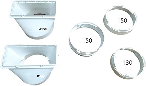 Outil de connexion de conduit pour une utilisation efficace avec les tuyaux de climatiseurs portables Haier (interface plate 130 mm) - Poukt