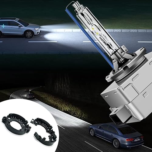 Voiture Hid Xenon Bulbs Holders Headlight Retenateurs Clip Adaptateur Remplacement de l'adaptateur 2PCS, Hid Xenon Bulbs Holder - Poukt