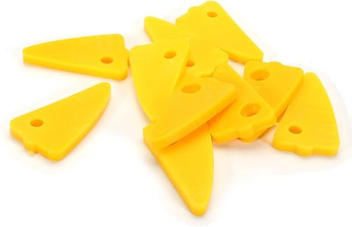Viviance 20pcs en Plastique Jaune sans Levier Protection Doigt et Triangle Inserts pour démonte-pneus - Poukt