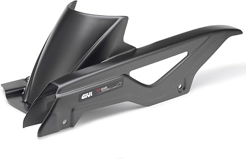 Givi Honda CB Hornet 750 Cache-chaîne en métal noir, sportif, coupe spécifique au véhicule, moto, bottom_gauche - Poukt