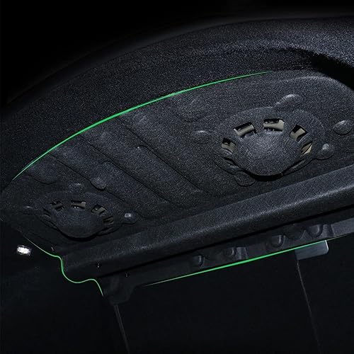 XOJWGWAI Compatible avec Le Couvercle de Coffre Tesla Model 3 Highland 2024 en Coton insonorisant for modèle 3+, Tapis Anti-poussière et insonorisant for Capot de Coffre(Highland Standard) - Poukt