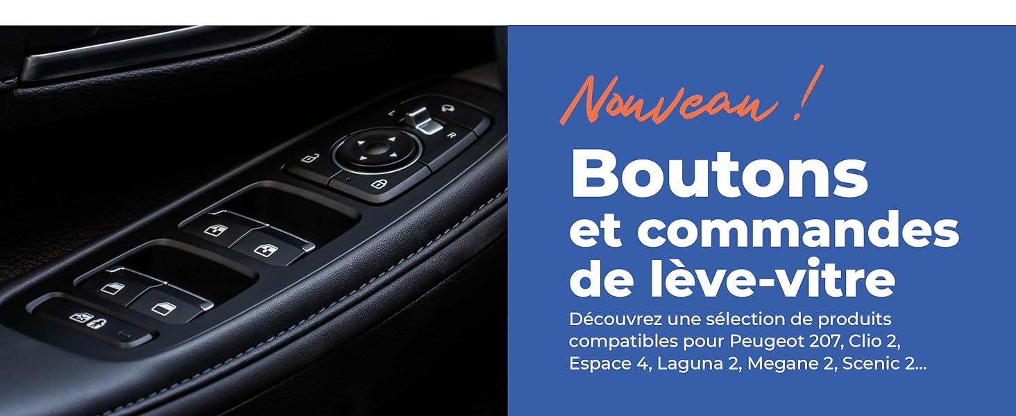 bouton leve vitre starkit performance