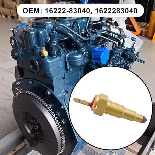 Be In Your Mind Capteur de température d'eau 16222-83040 1622283040 compatible avec Kubota D722 D902 D1005 D1105 V1505 - Poukt