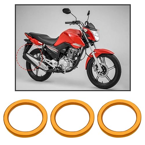 The Lord of the Tools 20pcs Joints d'échappement de Moto Compatible avec Honda CG125 150 175 200 250 Joint de Silencieux d'échappement de Moto Tuyau d'échappement Joint Torique Rondelle d'étanchéité - Poukt