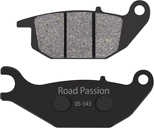 Road Passion Avant & Arrière Plaquettes de Frein Kit Compatible avec HONDA XL 125 V1-VA Varadero 2001 2002 2003 2004 2005 2006 2007 2008 2009 2010 2011 - Poukt