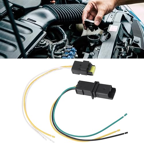 OTOTEC Lot de 2 Connecteurs 3 Broches Précâblés 211PC032S0049 + 211PL032S0049 pour Capteur de Voiture - Poukt