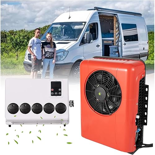 Climatiseur De Toit Caravane Avec Refroidissement, 12V Climatiseurs Pour Camping-car Électrique Climatiseur De Stationnement DC Pour Camion, Voiture, Voiture De Chantier(Blanc) - Poukt